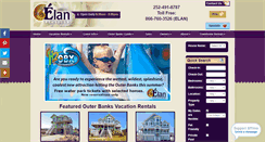 Desktop Screenshot of elanvacations.com
